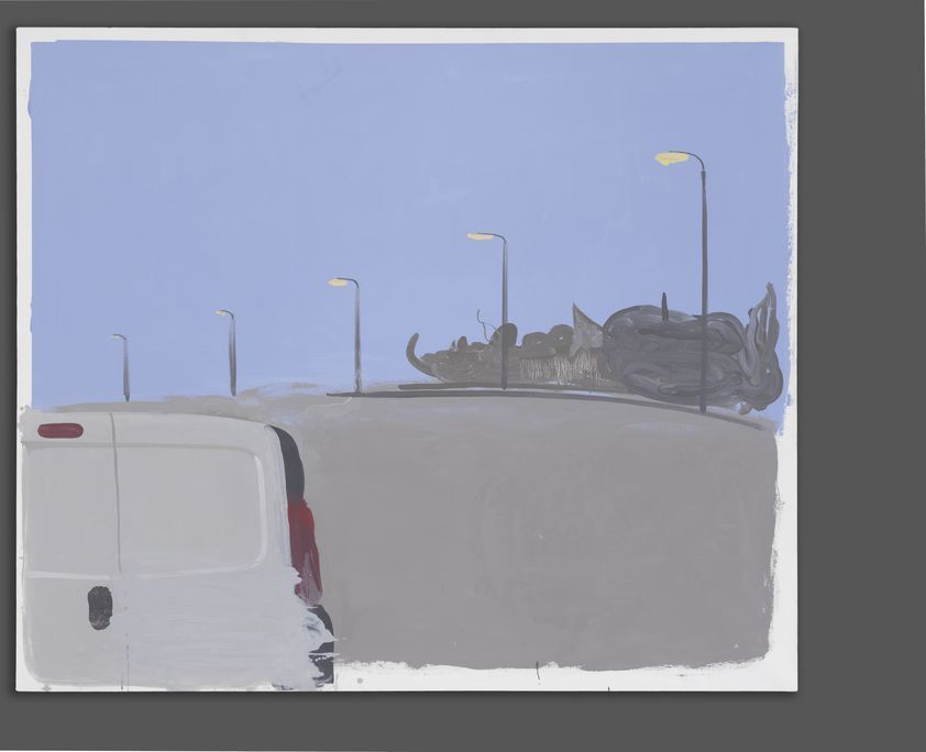 Traffic, 2011 by Humphrey Ocean © Humphrey Ocean. All rights reserved, DACS/Artimage 2018. Photo: Mike Bruce Traffic, 2011
