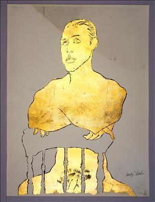 Untitled (Seated Male Nude Upper Torso) c. 1957