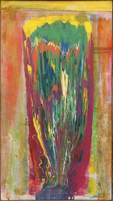 Rosebushtoo, 1975 by Frank Bowling © Frank Bowling. All Rights Reserved, DACS/Artimage 2018 Rosebushtoo, 1975